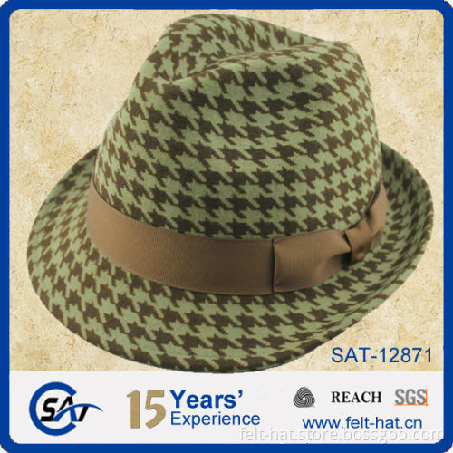 2014 new style print hats winter hats for women print fedora hats